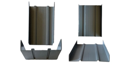 U DE SOL NERVURE 100mm GRIS FONCE Mat.recyclé,ne pas stocker à l'extérieur